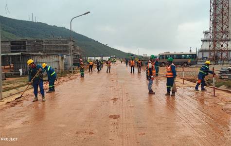 Cho thuê máy xúc lật, quét bụi Bobcat