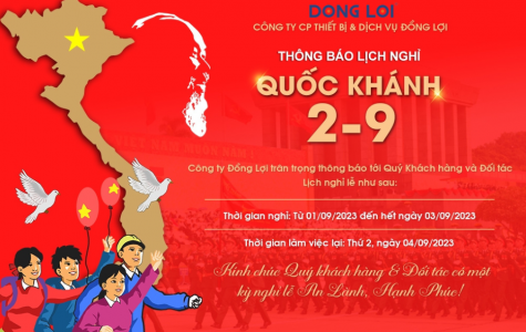 Thông báo Lịch nghỉ lễ Quốc khánh 02/09