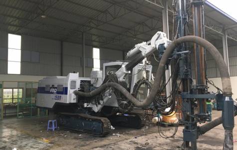 Dịch vụ sửa chữa đại tu máy khoan đá HCR1500EDII tại Xưởng Quang Minh