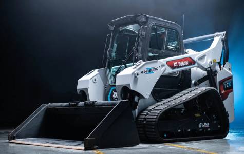 BOBCAT T7X - Xe xúc trược bánh xích chạy ĐIỆN đầu tiên...